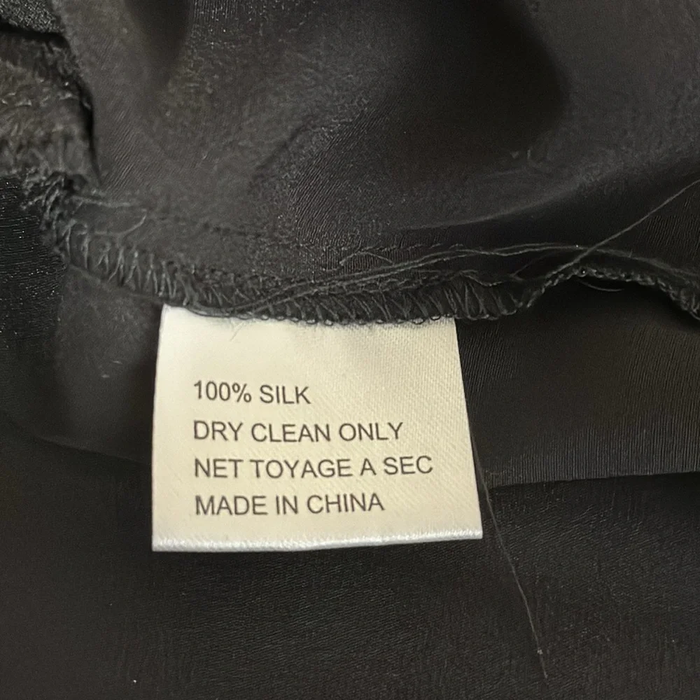 Yumi Kim Carly Romper Women's XS Black 100% Silk NWT Pockets‎ - Picture 11 of 14